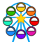 Ferris Wheel emoji on Emojidex